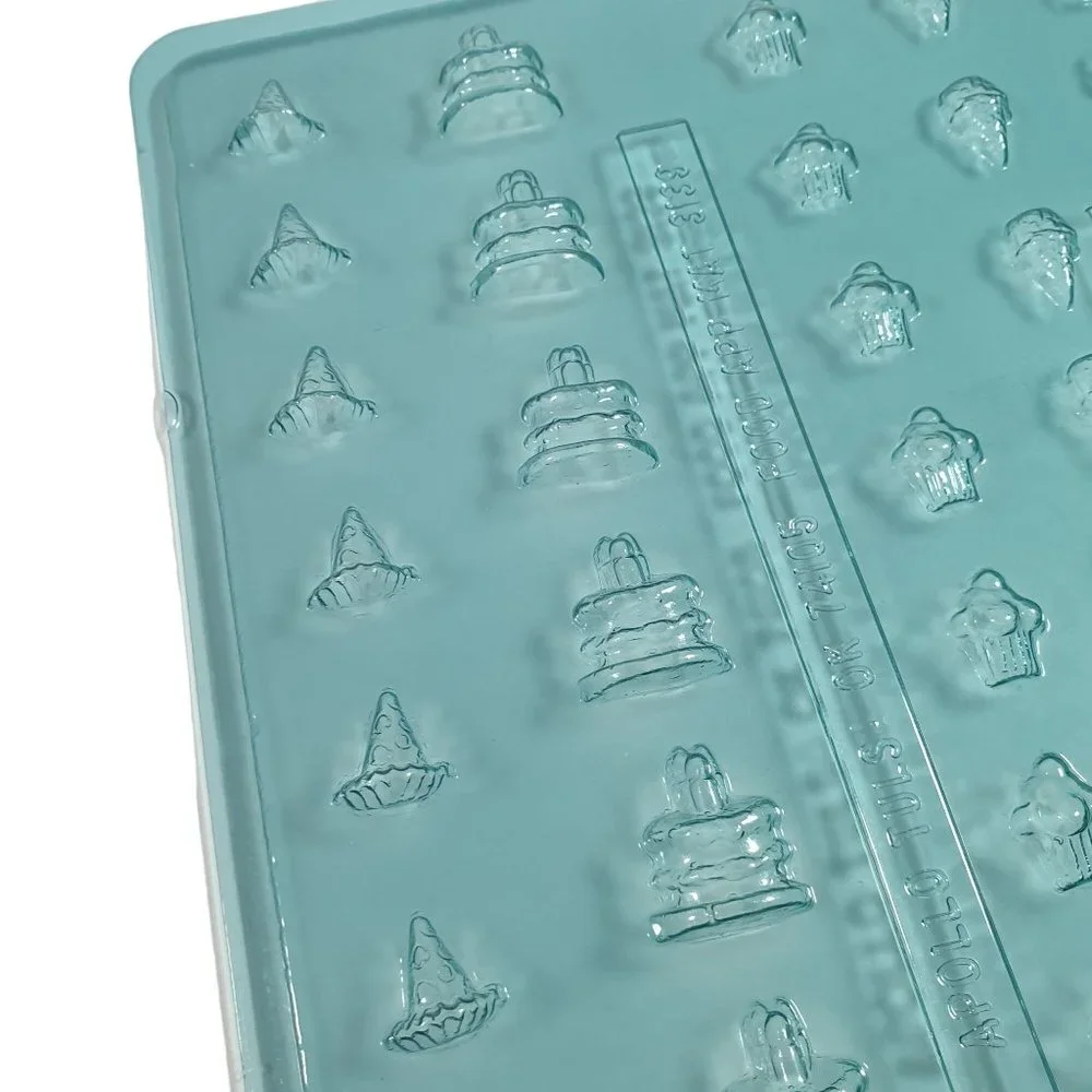 Vintage Candy Mold Birthday Mini Cake Ice Cream Gift Holiday Polymer Fondant